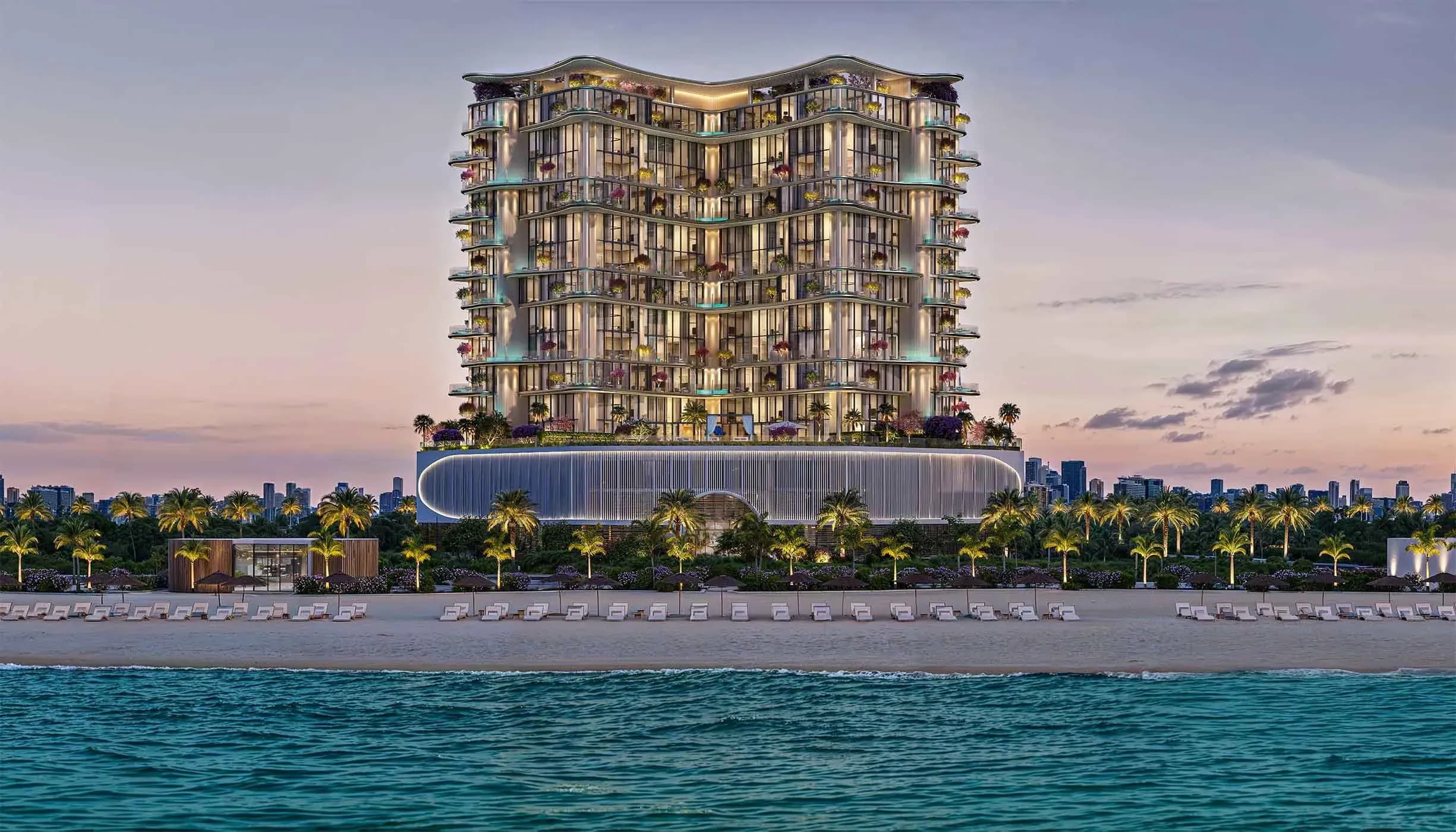Villa Del Gavi – Luxury Beachfront Residences for on Dubai Islands by Mr. Eight