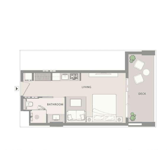 Grundriss für studio