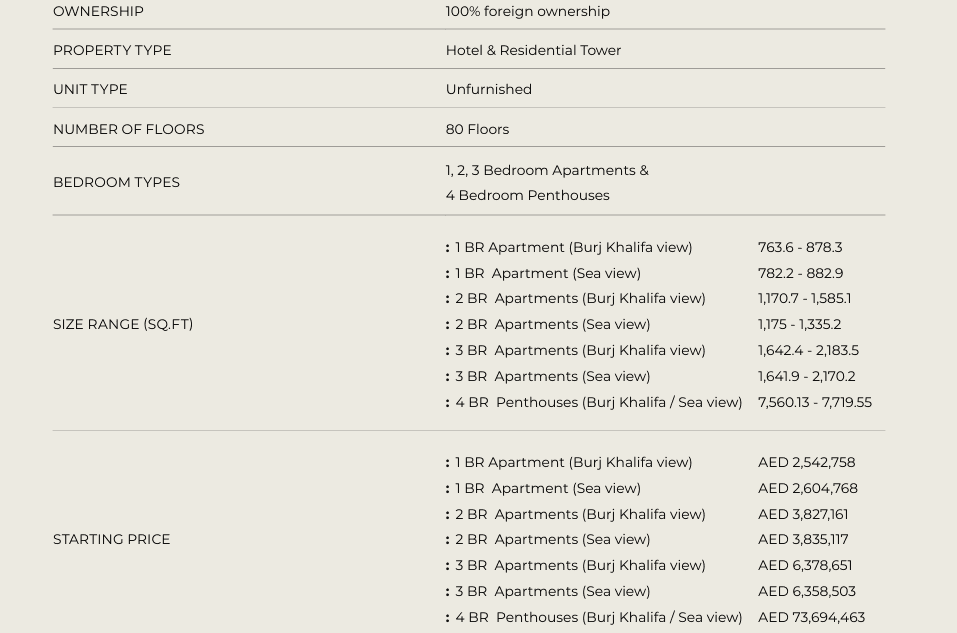 Floor plan for 1 BR
