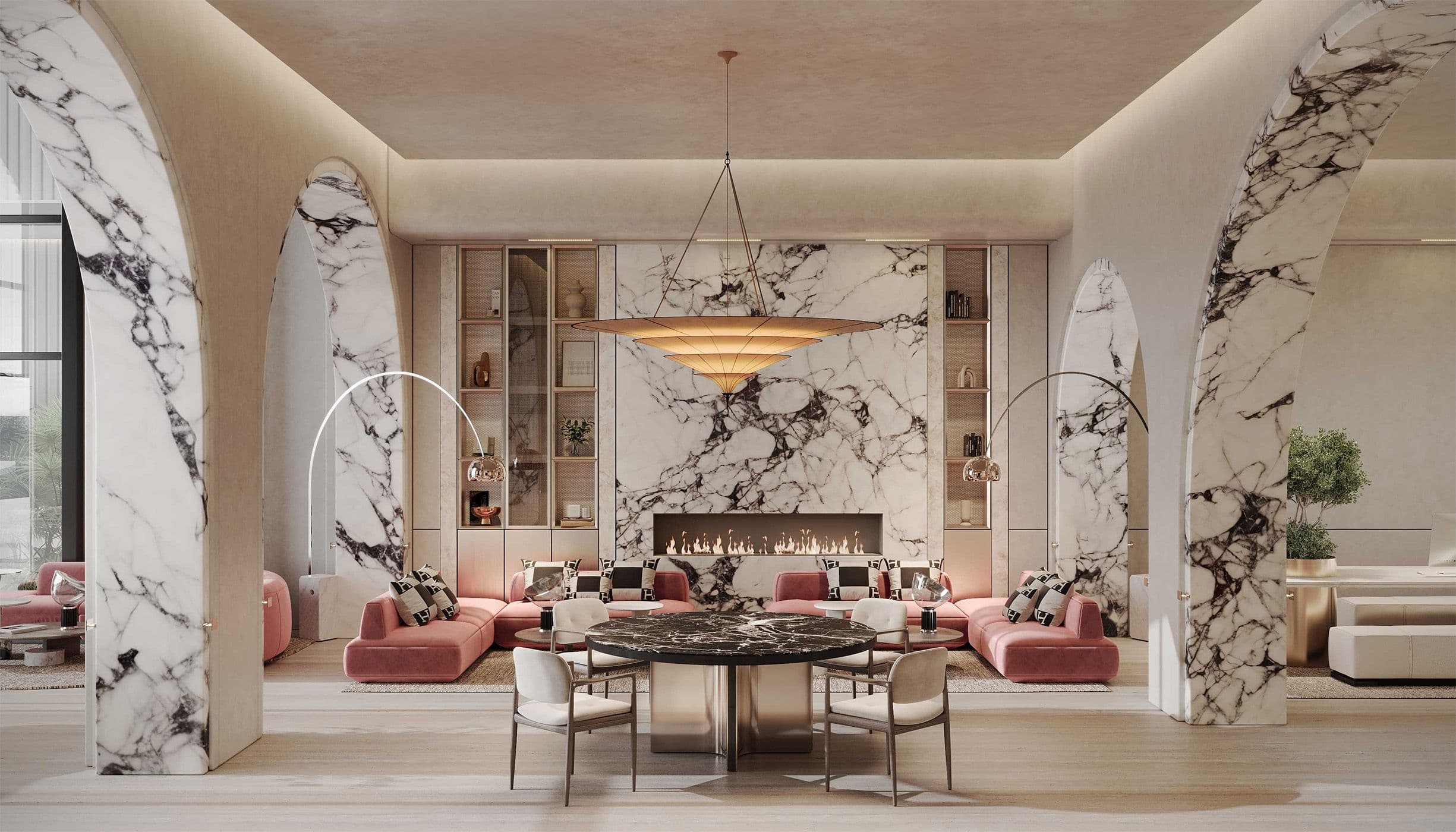 Villa Del DIVOS – Artistic Luxury Residences for Sell on Dubai Islands with Burj Khalifa Views