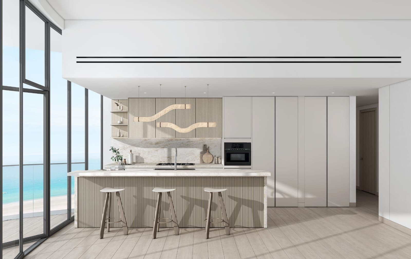 Ellington Views I - Design, das das Meer umarmt