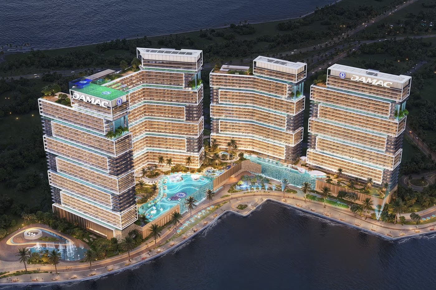 Chelsea FC präsentiert die weltweit ersten fußballinspirierten Luxusresidenzen in Dubai